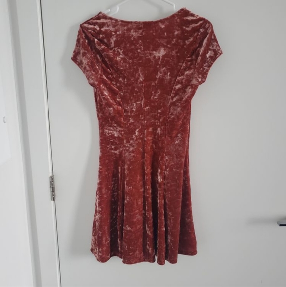 🎉2 for $15🎉 Forever 21 Crushed Velvet Dress - Picture 3 of 3
